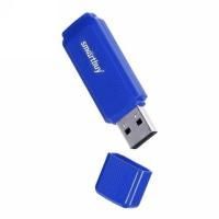 Картинка Флеш-память _32GB Smart Buy Dock USB 2.0, с колпачком, корпус пластик синий с сайта smikon.ru