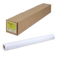 Бумага широкоформатная для плоттеров, 594мм х 45м, А1, 90г/м2, вт. 50,8мм, 168%, Bright White Inkjet HP Q1445A