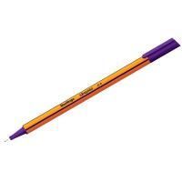 Картинка Ручка капиллярная (линер), фиолетовая, трехгранная, металлический наконечник, линия письма 0.4мм, Berlingo "Rapido" с сайта smikon.ru