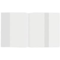 Картинка Обложка А4(300х580мм) 180мкм, универсальная, прозрачный ПВХ для книг и учебников с сайта smikon.ru