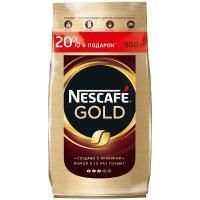 Картинка Кофе растворимый Nescafe "Gold", сублимированный, с молотым, тонкий помол, мягкая упаковка, 900г с сайта smikon.ru