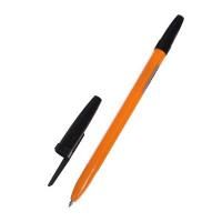 Картинка Ручка шариковая черная 0.7мм, корпус оранжевый, ст. мм, Calligrata с сайта smikon.ru