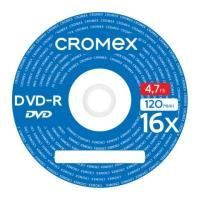 Картинка Диск DVD-R CROMEX 4.7Гбайт 16х 50шт/уп. в конверте с сайта smikon.ru