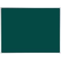 Картинка Доска магнитно-меловая 90х120см, зеленая, алюминиевая рамка, полочка, OfficeSpace с сайта smikon.ru