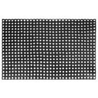 Картинка Коврик входной резиновый крупноячеистый грязезащитный, 80х120см, толщина 16мм, черный, VORTEX с сайта smikon.ru