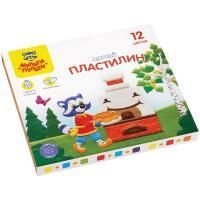 Картинка Пластилин 12цв. 144г, со стеком, картон, Мульти-Пульти "Енот в сказке" с сайта smikon.ru