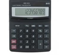Картинка Калькулятор настольный 12 разрядов, двойное питание, 00, черный, 140х100х20мм с сайта smikon.ru