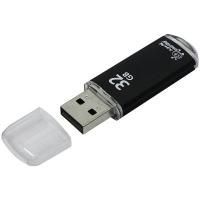 Картинка Флеш-память _32GB Smart Buy V-Cut USB 2.0, с колпачком, корпус металл черный с сайта smikon.ru