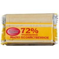 Картинка Мыло хозяйственное 72% 150г, Меридиан "Традиционное", флоу-пак с сайта smikon.ru